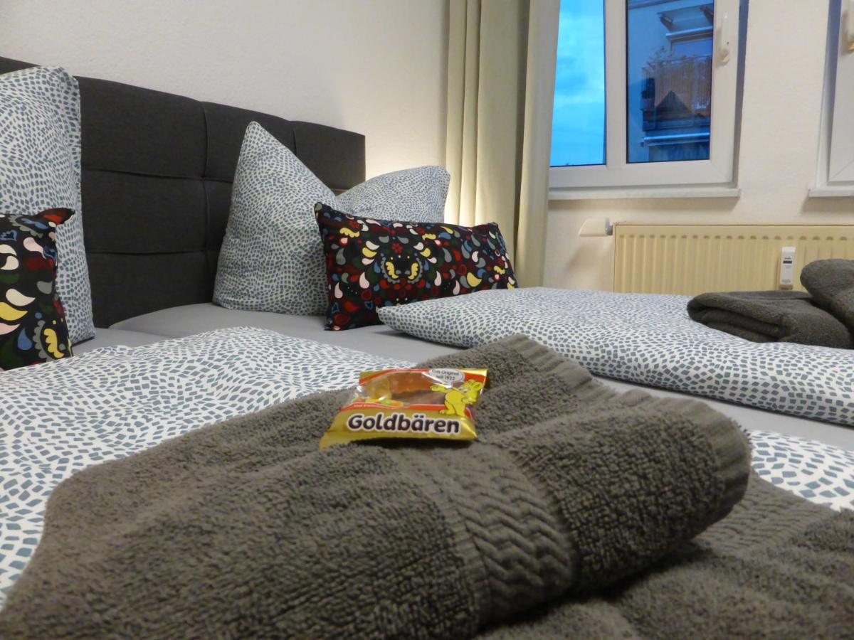 Apartment Napoleon, Naehe Zentrum, 2 Schlafzimmer, Grosser Balkon, Free Wifi ,Parken Jena Exterior photo